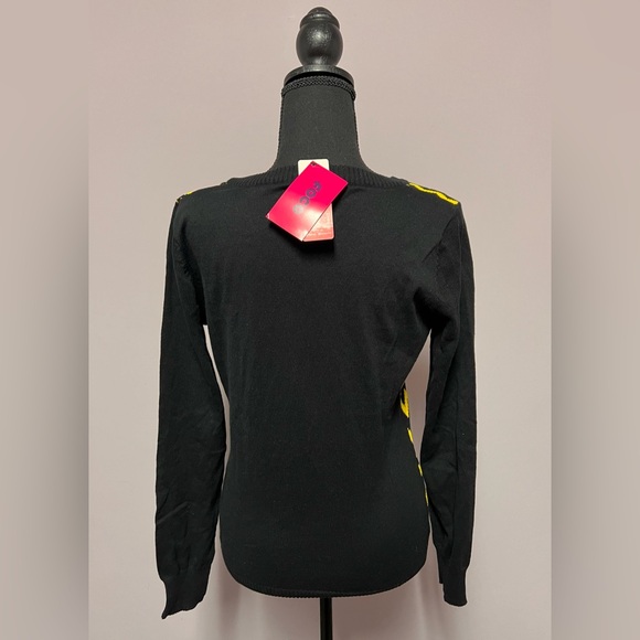 NWT Iowa HAWKEYES Cotton UGLY Christmas SWEATER - Picture 3 of 6